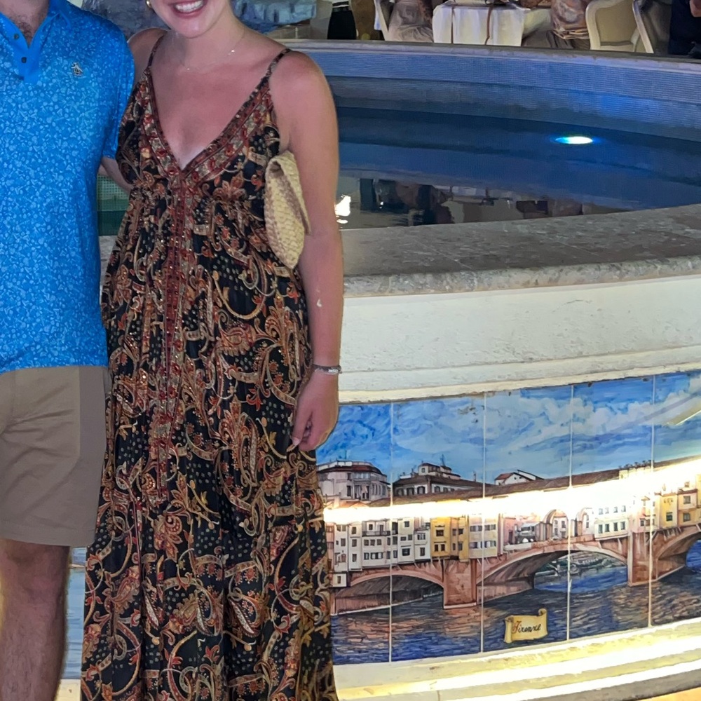EUC unique maxi dress from Aruba